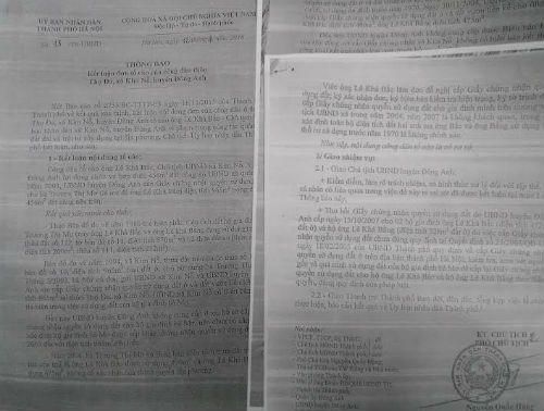 Nguyên Chủ tịch xã Kim Nỗ (Hà Nội) sai phạm 'chồng' sai phạm