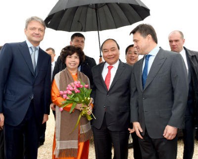 Khởi công Dự án Tổ hợp chăn nuôi bò sữa và chế biến sữa của tập đoàn TH tại Nga