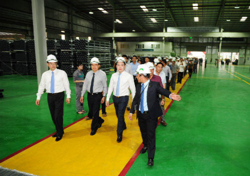 Khánh thành nhà máy ống nhựa Stroman tiêu chuẩn Đức