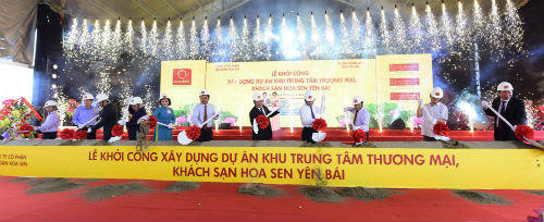 Tập đoàn Hoa Sen khởi công dự án BĐS 1.200 tỷ đồng tại Yên Bái