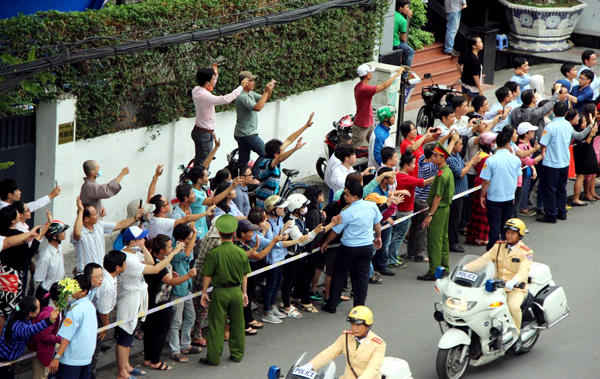 Hình ảnh có thể khiến Tổng thống Obama nao lòng khi rời Việt Nam