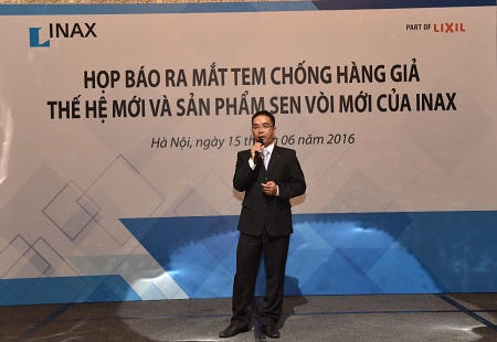 Inax ra mắt tem chống hàng giả thế hệ mới và sản phẩm mới 2016