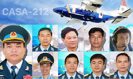 Người rơi nước mắt trời tuôn mưa tiễn biệt phi hành đoàn CASA-212