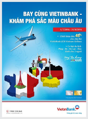 Khám phá sắc màu Châu Âu với VietinBank