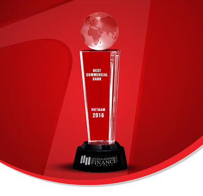 Maritime Bank nhận giải Ngân hàng thương mại tốt nhất Việt Nam