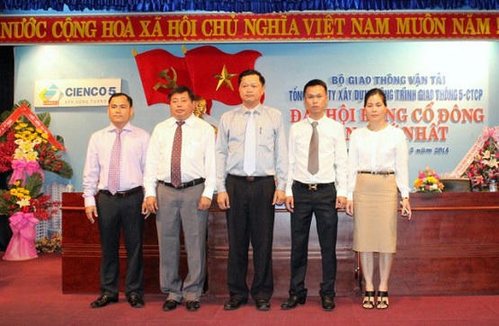 Ai “giúp đỡ” cho cổ đông Hải Phát giành quyền lực tại Cienco 5?