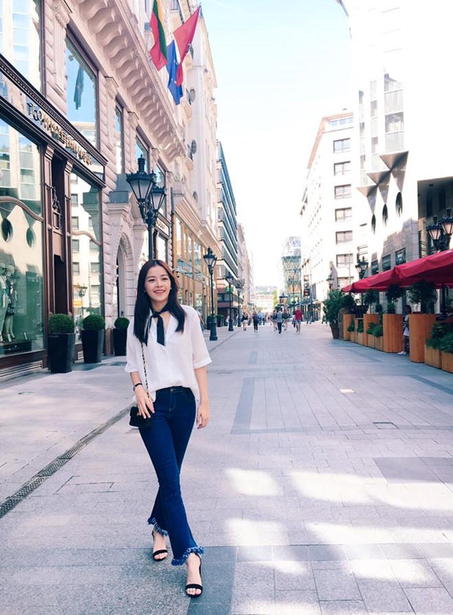 Mốt khăn lụa được sao Việt lăng xê cho mùa thu