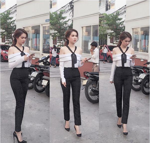 Mốt khăn lụa được sao Việt lăng xê cho mùa thu