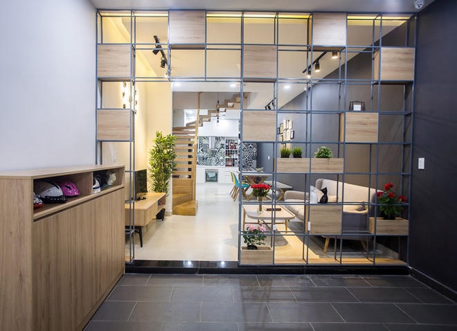 Nhà ống Sài Gòn có giếng trời đẹp như kính vạn hoa