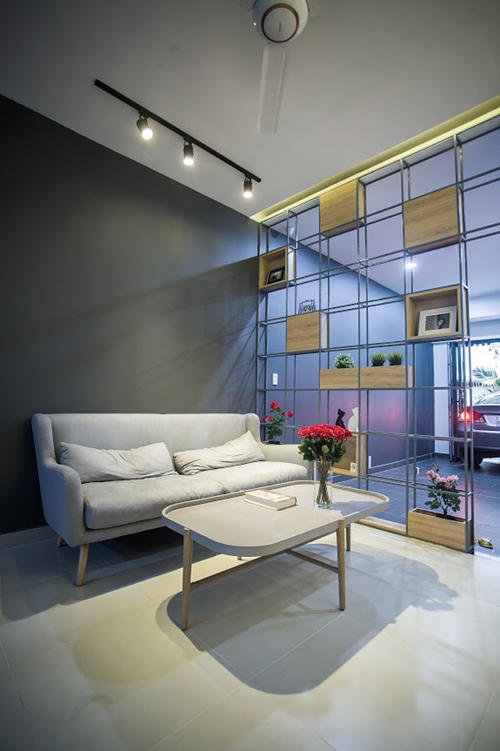 Nhà ống Sài Gòn có giếng trời đẹp như kính vạn hoa