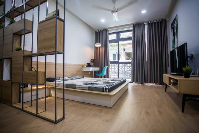 Nhà ống Sài Gòn có giếng trời đẹp như kính vạn hoa