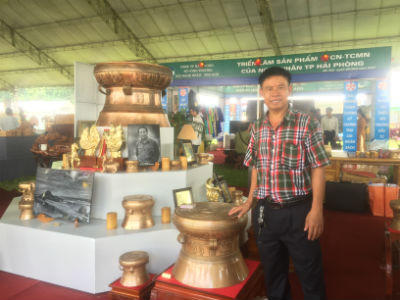 200 gian hàng tham gia Triển lãm - Hội chợ hàng thủ công mỹ nghệ năm 2016