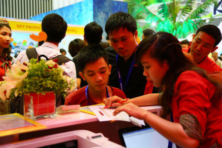 Vietjet dành tặng hơn 2,100 vé 0 đồng tại Hội chợ Du lịch quốc tế TP.HCM 2016