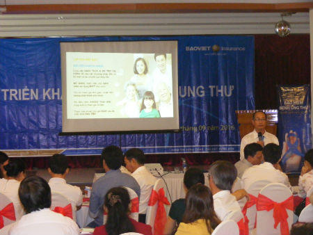 Bình Thuận: Triển khai loại hình Bảo Việt K – Care “Bảo hiểm ung thư”