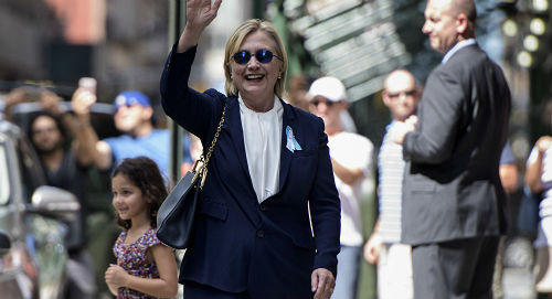 Sức khỏe bà Clinton và “cuộc đua” vào ghế Tổng thống Mỹ