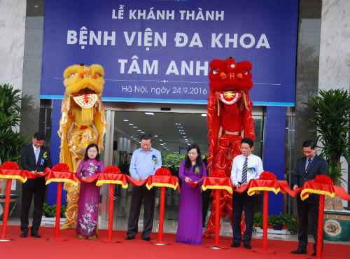 Khánh thành bệnh viện mô hình khách sạn ở Hà Nội