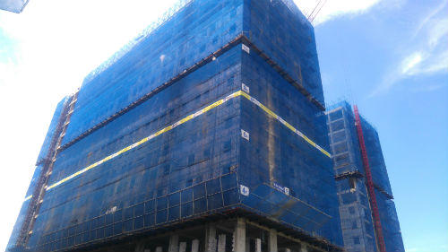 Block 1 dự án Sky 9 cất nóc sớm hơn dự kiến