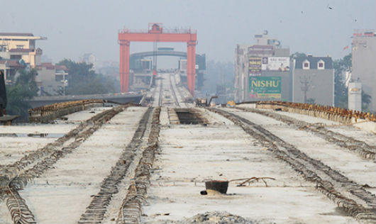 Hợp long toàn tuyến đường sắt đô thị Cát Linh - Hà Đông