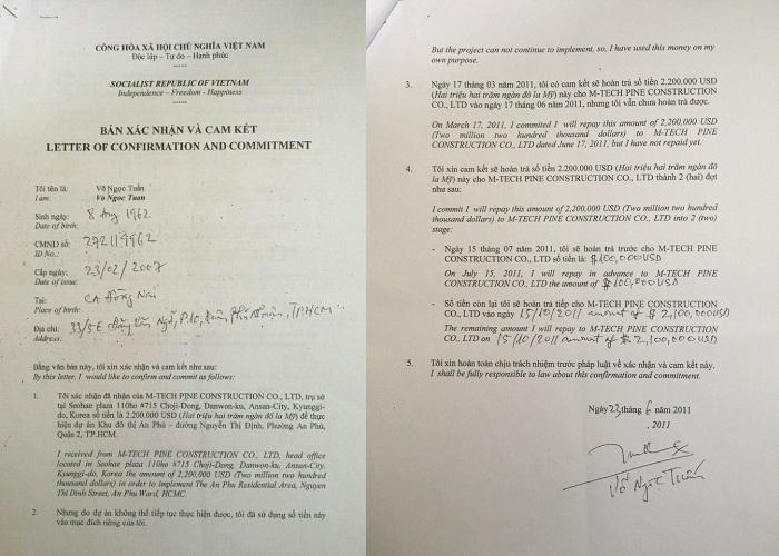 TP Hồ Chí Minh: Sớm làm rõ tố cáo của một doanh nhân Hàn Quốc 