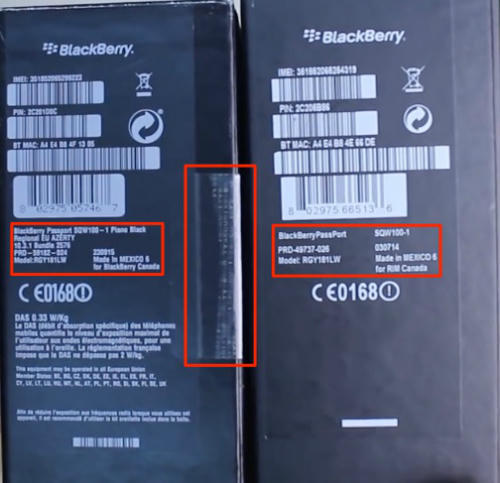 BlackBerry Passport loạn giá