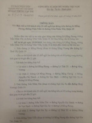 TP. HCM: Lập lại trật tự giao thông hay gián tiếp “tạo” cạnh tranh không lành mạnh?