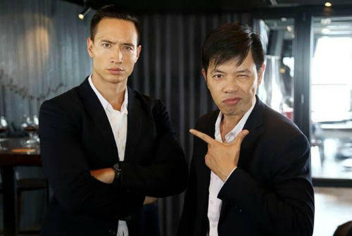 Thái Hòa và Kim Lý 'quậy tưng' trong 'Vệ sỹ Sài Gòn'