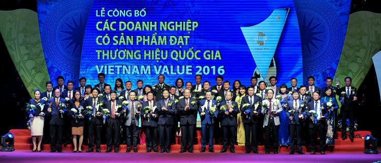 Thương hiệu Quốc gia Việt Nam 2016 vinh danh 88 doanh nghiệp tiêu biểu