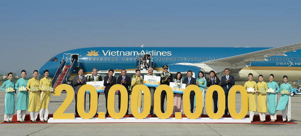 Vietnam Airlines “chốt” năm với gần 21 triệu lượt khách