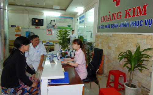 Phòng khám đa khoa Hoàng Kim - Đông Tây y kết hợp: Bệnh nhân được phục vụ bằng cả trái tim