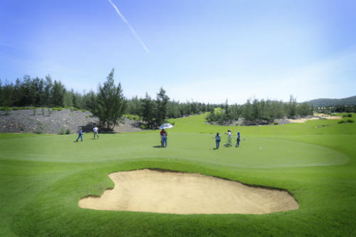 FLC Golf Championship 2017 ấn tượng với sân đấu đặc biệt