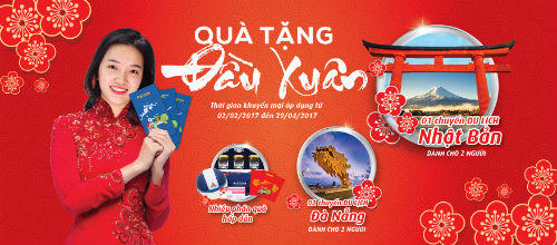 VietABank dành "Quà tặng đầu xuân" cho khách hàng gửi tiết kiệm