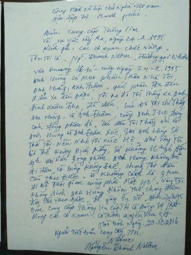 Viết tiếp Nghi án bỗng dưng ngồi tù gần 16 năm vì bị đổ oan