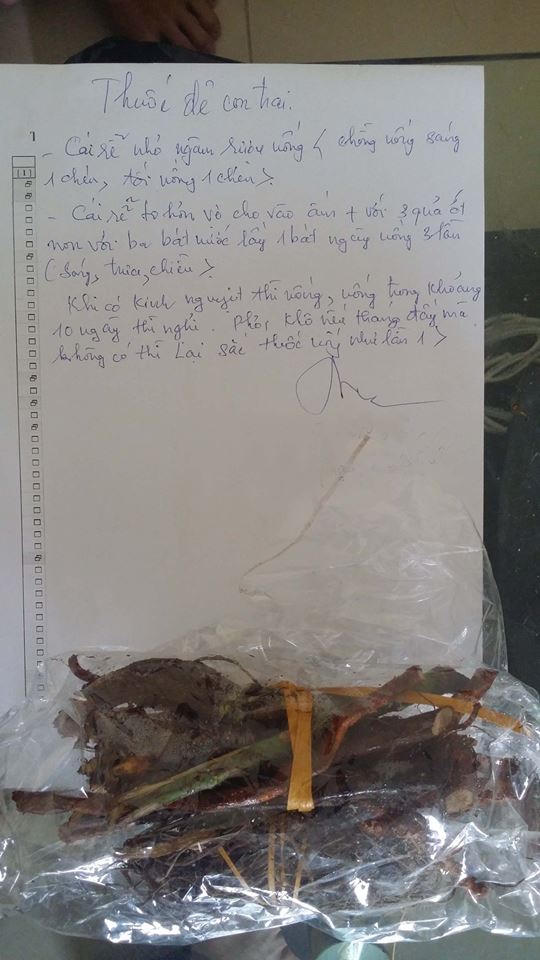 Thực hư về bài thuốc sinh con trai bán trên facebook