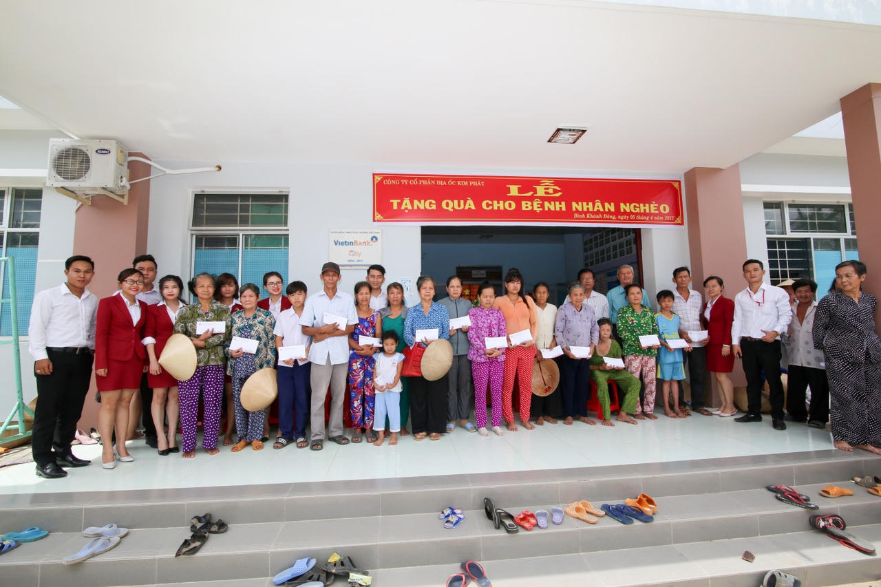 Địa ốc Kim Phát tiếp nối hành trình “chia sẻ yêu thương”