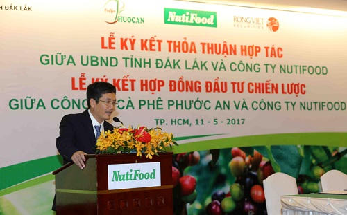 NutiFood đầu tư hơn 1.000 tỷ đồng làm nông nghiệp công nghệ cao tại Đắk Lắk