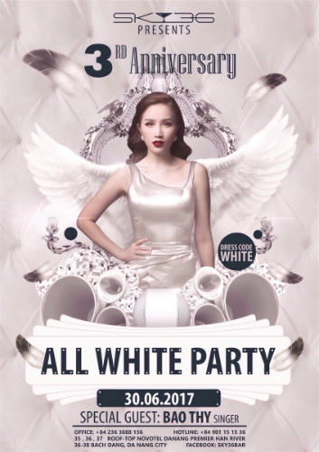 Sôi động trọn từng phút giây cùng "dạ tiệc trắng" tại SKY36 Đà Nẵng