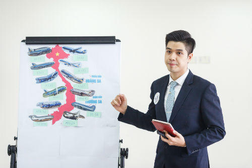 Tôn vinh những nam thanh, nữ tú trên... mây