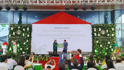 Khánh thành KĐT The Manor Lào Cai và khởi công tòa tháp The Manor Tower