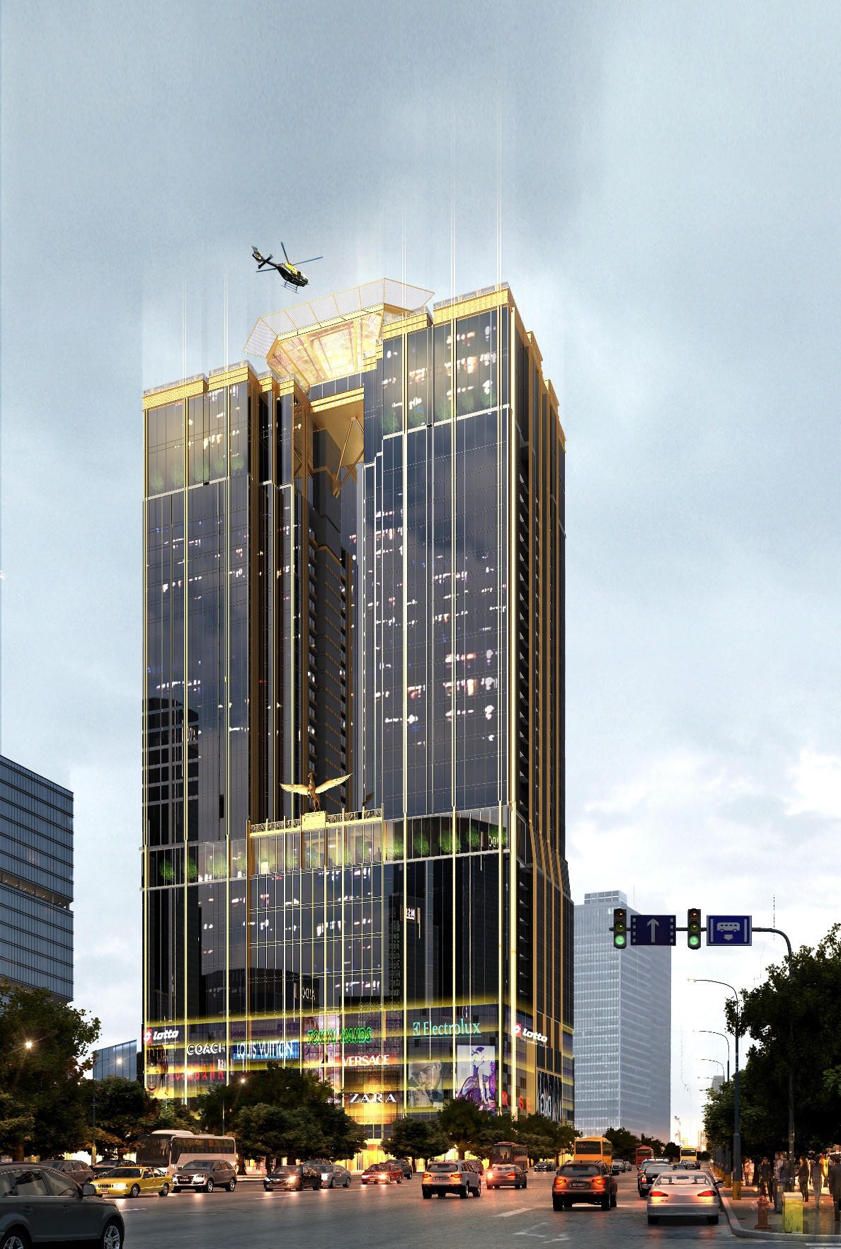 “Tháp của những ngôi sao”  Sunshine Center