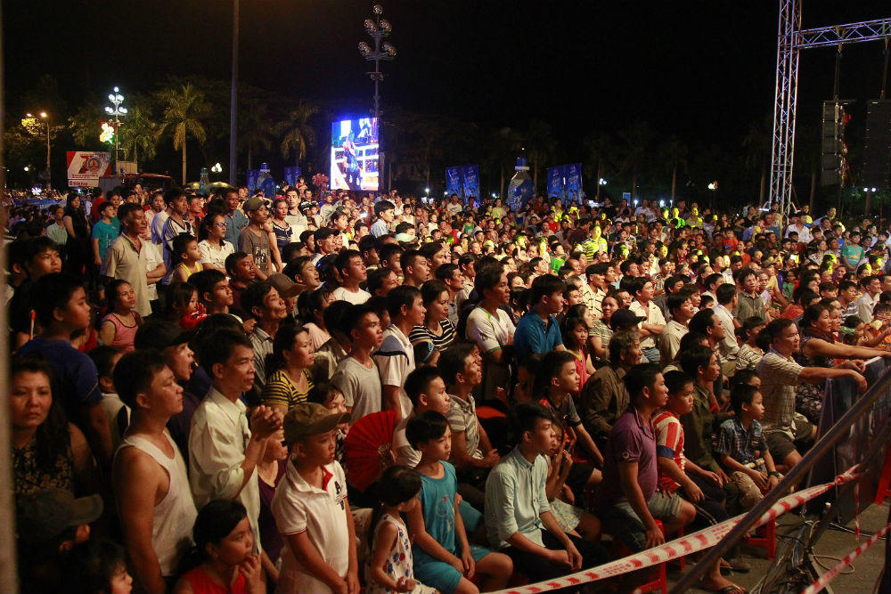 Hàng ngàn khán giả Quảng Ngãi mãn nhãn với các trận chung kết Võ cổ truyền 