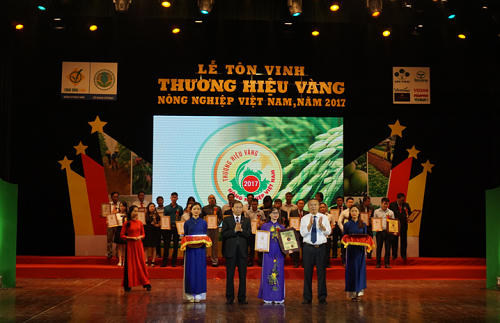 Sản phẩm Vedan đạt Thương hiệu vàng Nông nghiệp Việt Nam 2017