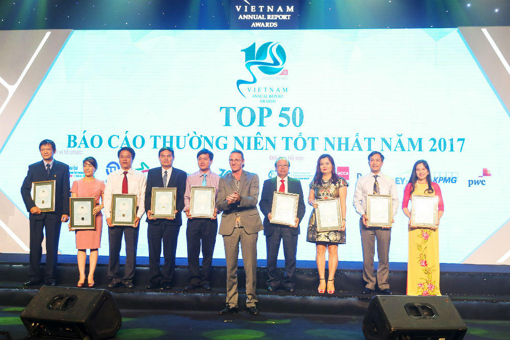 SHB nhận giải báo cáo thường niên tốt nhất 2017