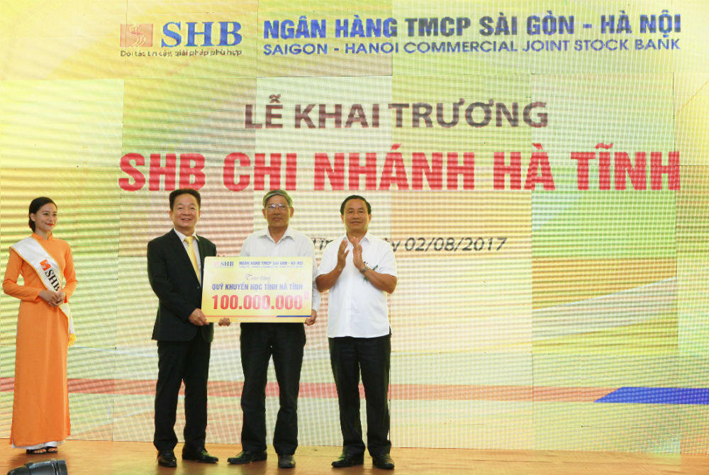 SHB khai trương chi nhánh mới tại Hà Tĩnh