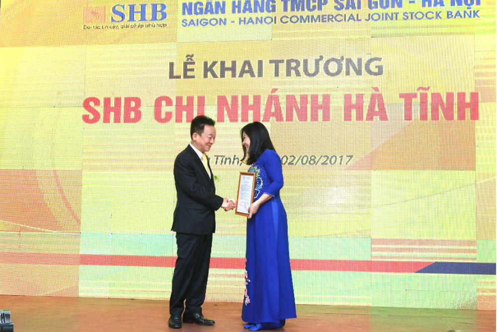 SHB khai trương chi nhánh mới tại Hà Tĩnh