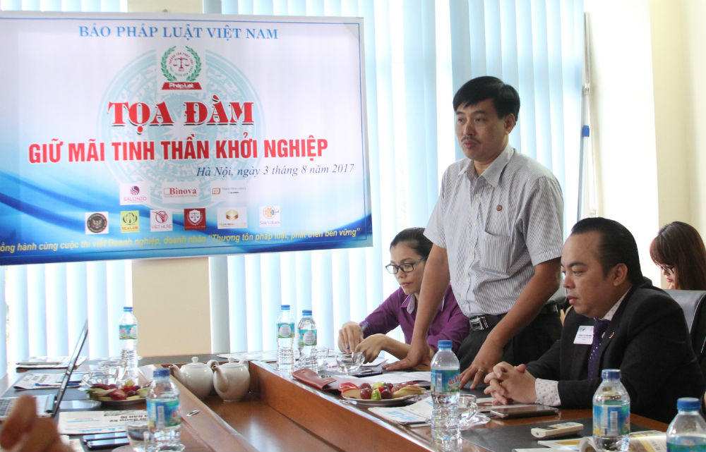 “Giữ mãi tinh thần khởi nghiệp”