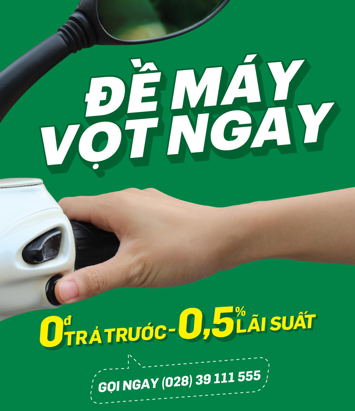 FE CREDIT ra mắt chương trình trả góp mua xe máy - “Đề Máy Vọt Ngay”