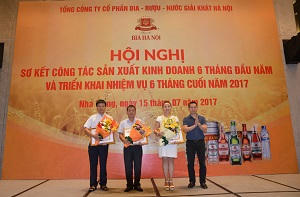 Habeco tổ chức Hội nghị sơ kết công tác sản xuất kinh doanh đầu năm & cuối năm 2017