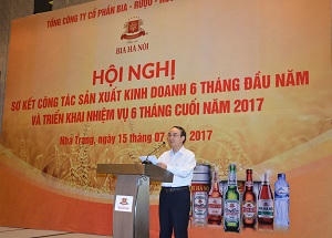 Habeco tổ chức Hội nghị sơ kết công tác sản xuất kinh doanh đầu năm & cuối năm 2017