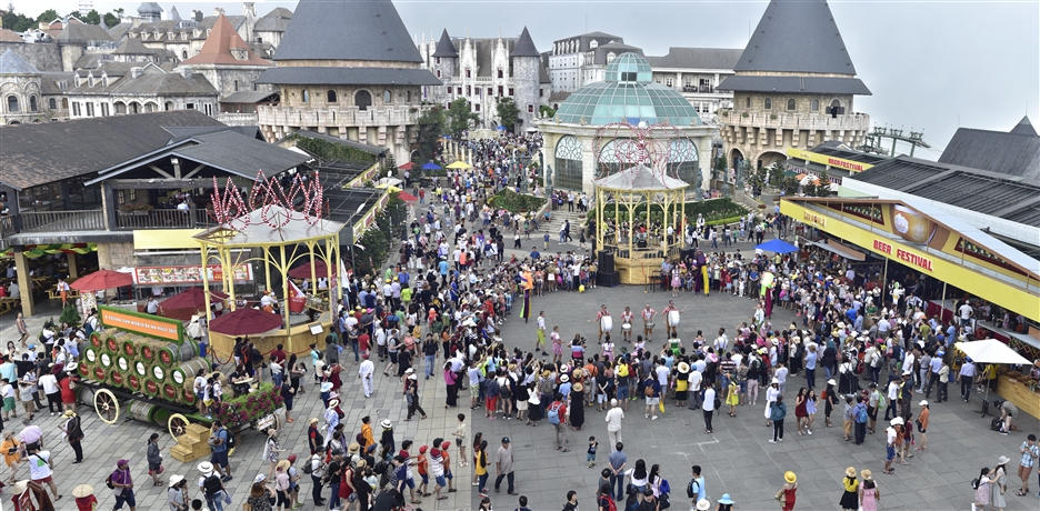 Cuồng say lễ hội bia Châu Âu tại Sun World Ba Na Hills