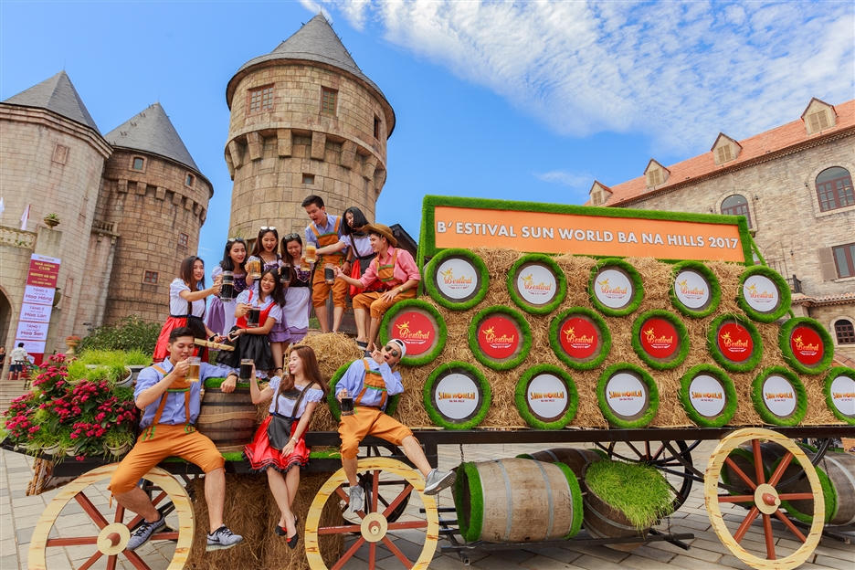 Cuồng say lễ hội bia Châu Âu tại Sun World Ba Na Hills